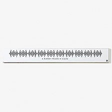 SOUNDWAVES Personalized Wooden Sign - 55351
