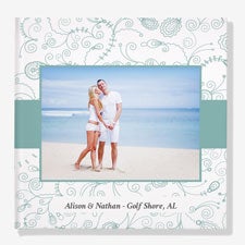 Turquoise Tides Personalized Photo Book - 55367D