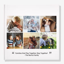 Quoted Moments Personalized Photo Book  - 55408D