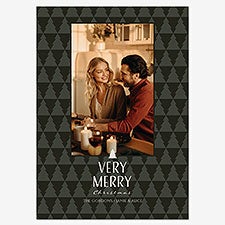 Glowing Traditions Holiday Personalized Photo Card  - 55541D