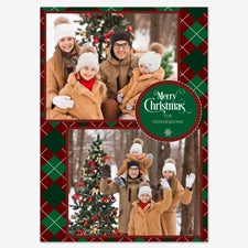 Holiday Hugs Holiday Personalized Photo Card - 55556D