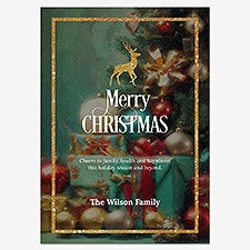 Christmas Moments Personalized Holiday Card - 55578D