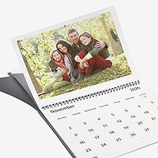 Classic Photo Personalized Wall Calendar  - 55609D