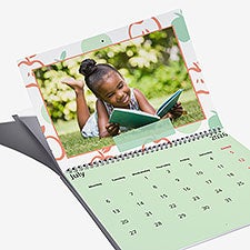 Playful Fruits Photo Personalized Wall Calendar - 55638D