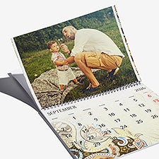 Floral Photo Personalized Wall Calendar - 55639D