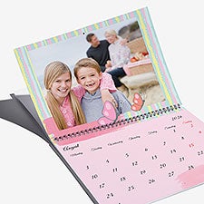 Watercolor Wonders Photo Personalized Wall Calendar - 55641D