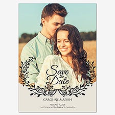 Timeless Tenderness Save the Date Personalized Card - 55653D