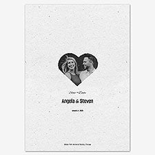 Hearts United Save the Date Personalized Card - 55654D