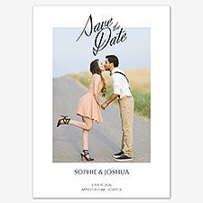 Classic Connection Save the Date Personalized Card - 55659D