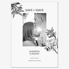 Simply Stated Save the Date Personalized Card - 55662D