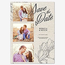 Rustic Elegance Save the Date Personalized Card - 55673D