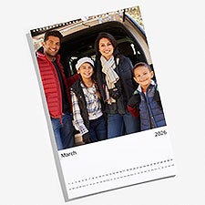 Minimalist Photo Full Page Personalized Wall Calendar - 55690D