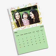 Playful Fruits Photo Full Page Personalized Wall Calendar - 55704D