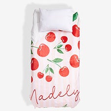 Fruit Pop Name Personalized Twin Fleece Blanket - 55790