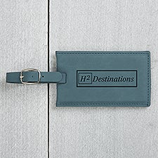 H2 Destinations Personalized Teal Bag Tag - 55928