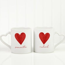 Sweet Hearts Personalized Mug Set  - 56136