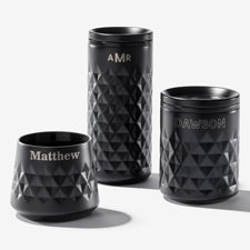 Engraved Viski Paragon Drinkware in Obsidian  - 56349