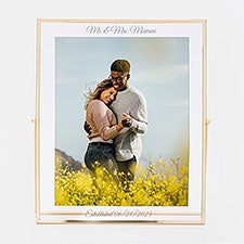 Engraved Gold  Silver Floating Frames - 56477