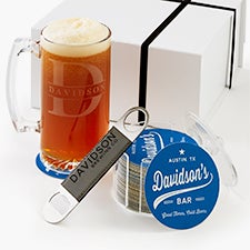 Personalized Beer Mug  Coaster Gift Set For Him - 56566