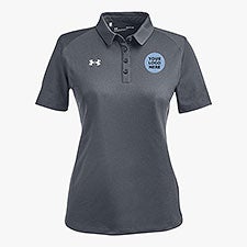 Custom Under Armour Womens Tech™ Polo - Light Grey - 56687