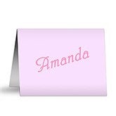 Ladies Personalized Note Card Stationery Set - 5675