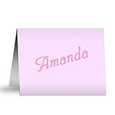 Ladies Personalized Note Card Stationery Set - 5675