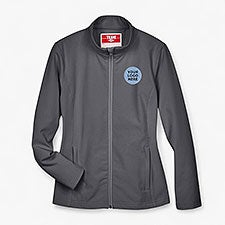 Custom Team 365 Women's Leader Soft Shell Jacket - Sport Graphite