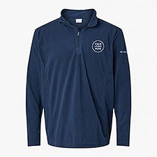 Custom Mens Columbia Klamath Range™ II Half Zip Pullover - Collegiate Navy - 56858