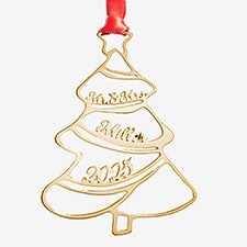 Personalized Wedding Tree Ornament  - 56918D