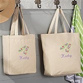 Kids Personalized Beach Tote Bag - Flip Flop Fun - 5694