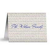Family Names Personalized Note Card Set - 5703