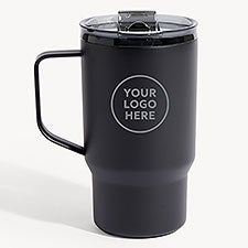 Corporate Logo Black Reduce Hot1 Travel Mug - 57088
