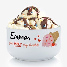 You Melt My Heart Personalized 14 oz. Bowl  - 57224