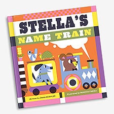My Name Train Personalized Board Book  - 57351D
