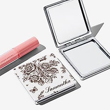 Toile Edit Personalized Compact Mirror - 57441