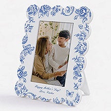Toile Edit Personalized Scallop Edge Picture Frame - 57452
