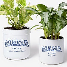 Toile Edit Personalized Outdoor Flower Pot  - 57454