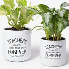 Growing Dreams Personalized Outdoor Flower Pots - 57493