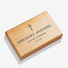 Faithful Communion Personalized Valet Box - 57515