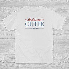 Watercolor Freedom Personalized Kids Shirts - 57663