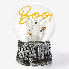 Ghostly Glow Light-Up Halloween Snow Globe - 57719