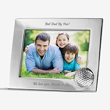 Write Your Own Personalized Golf Ball 5x7 Frame  - 57805