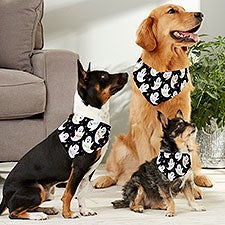 Bright Fright Ghosts Personalized Dog Bandana - 57848