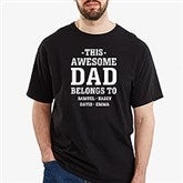 Awesome Dad Personalized Clothes - 57997