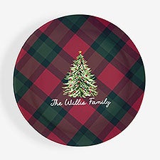 Heritage Christmas Personalized 10quot; Polymer Plate  - 58225