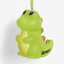 Dino-Mite Christmas Personalized 3D Light Up Dinosaur Ornament  - 58226