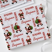 Storybook Christmas Personalized Wrapping Paper - 58249