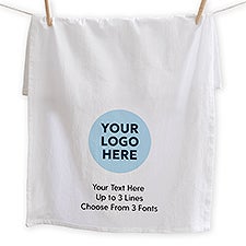 Personalized Logo Flour Sack Towel