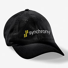 Synchrony Embroidered Baseball Cap - Black   - 58902