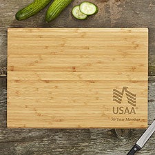 Personalized Bamboo Cutting Board  - 10x14 - 59013